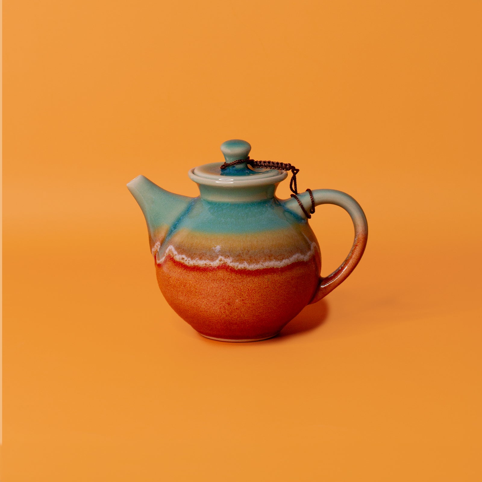 Pottery For The Planet Ceramic Teapot Beth Small Coral Dreaming
