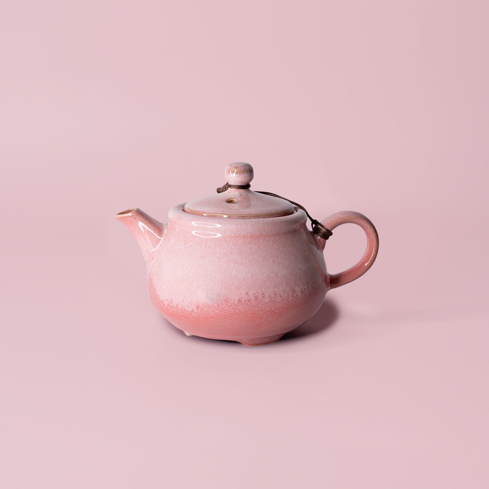 Pottery For The Planet Teapot Tinkerbell Raspberry Beret