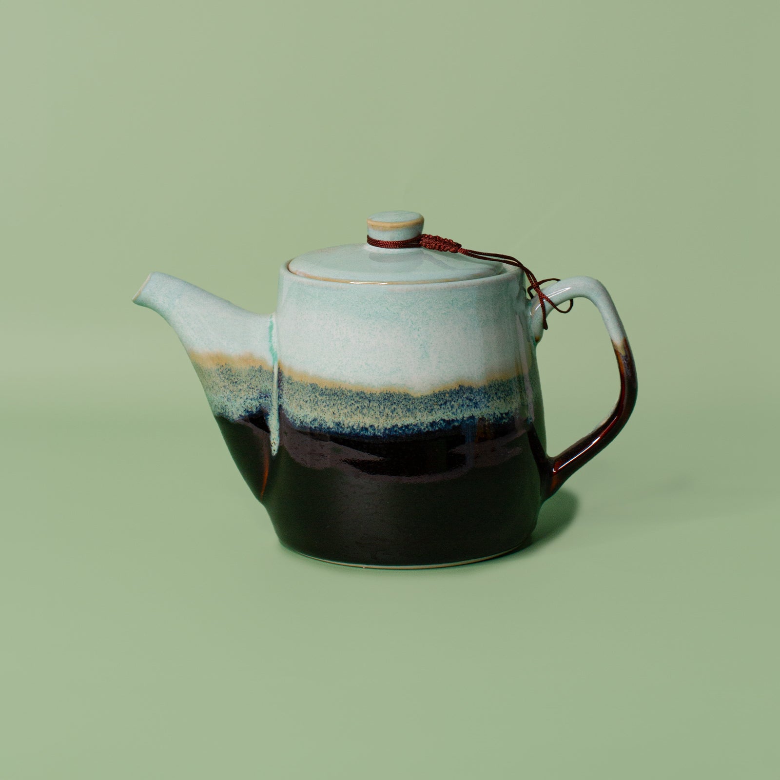 Pottery For The Planet Hansel Teapot Sexy Lime