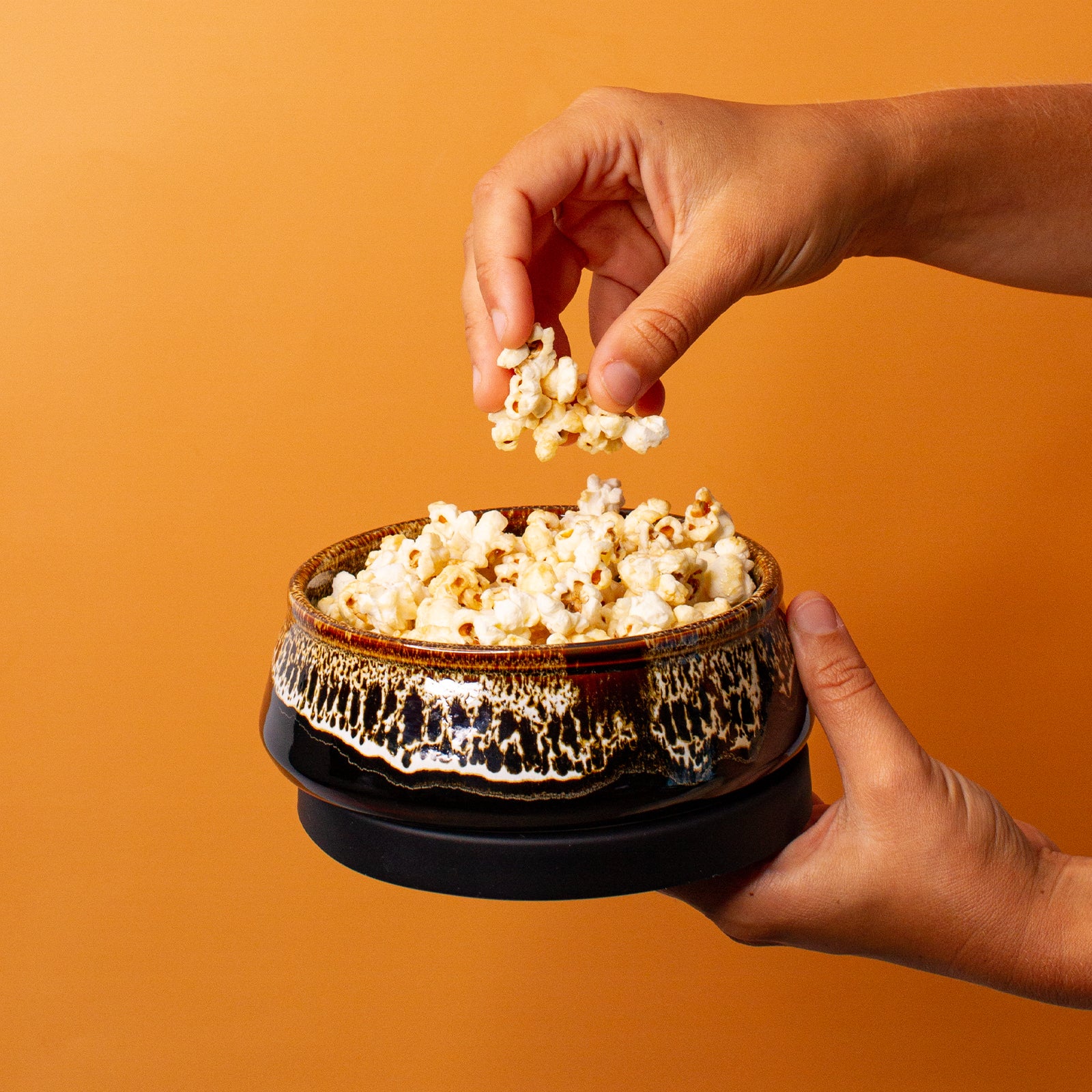Leopard print ceramic bowl