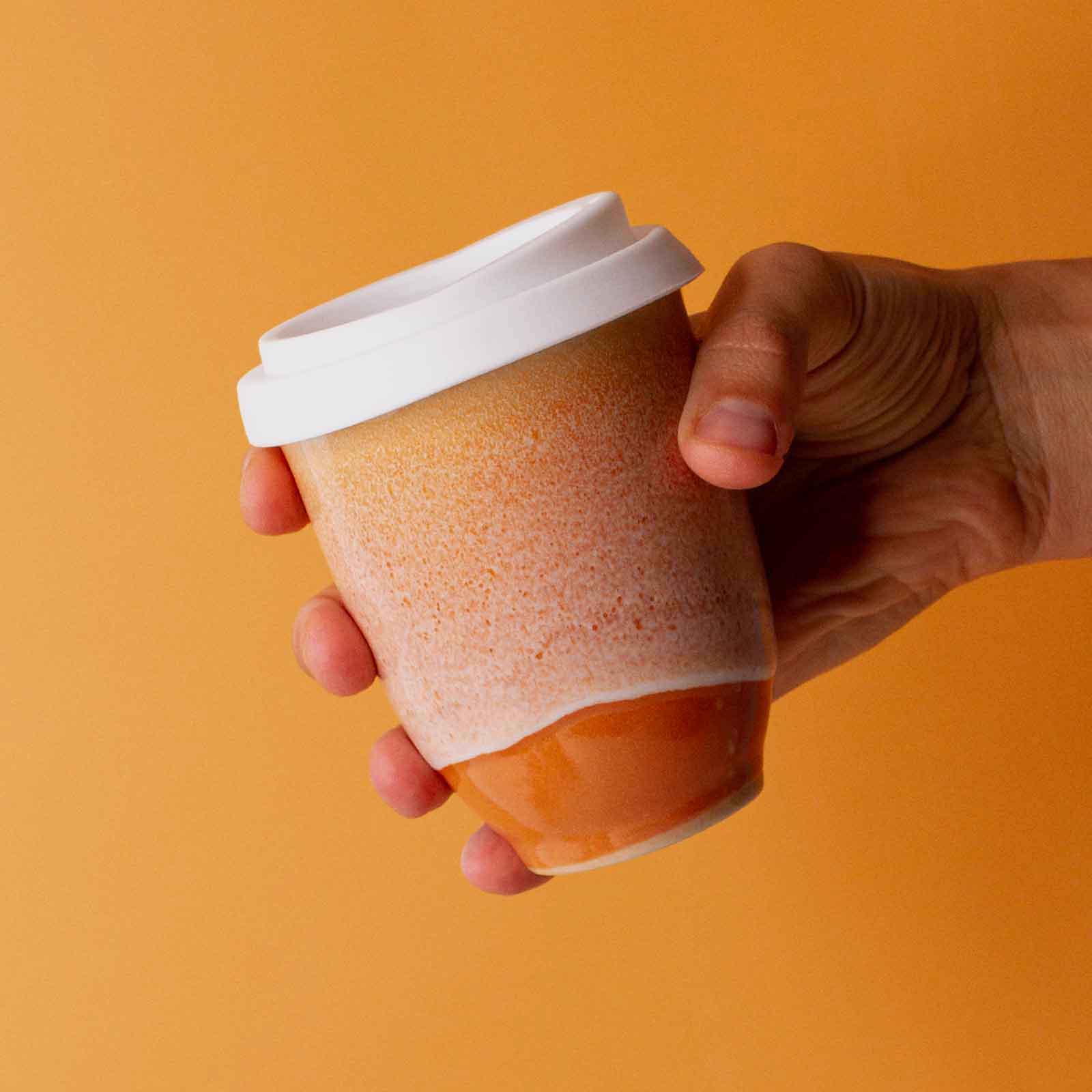 Handmade Ceramic Keep Cup 8oz