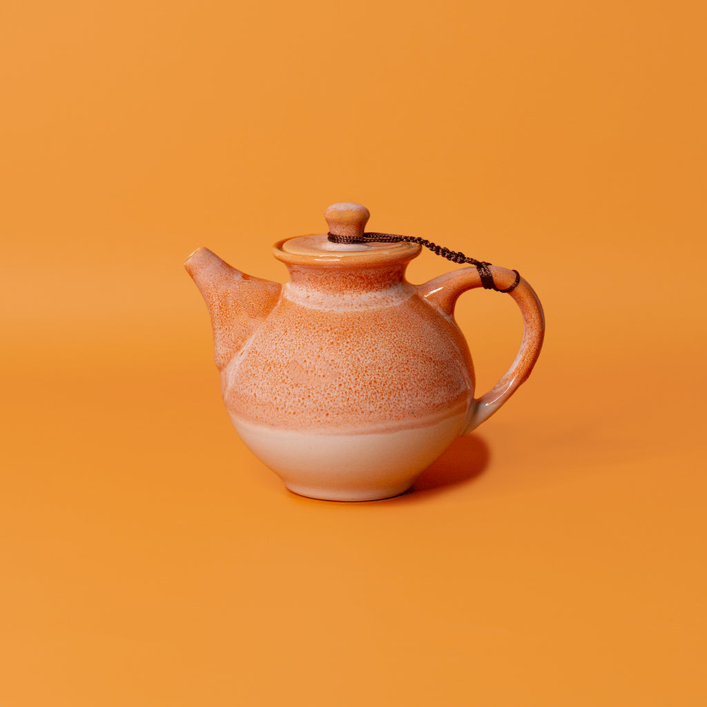 Pottery For The Planet Ceramic Teapot Beth Small Desert Sand