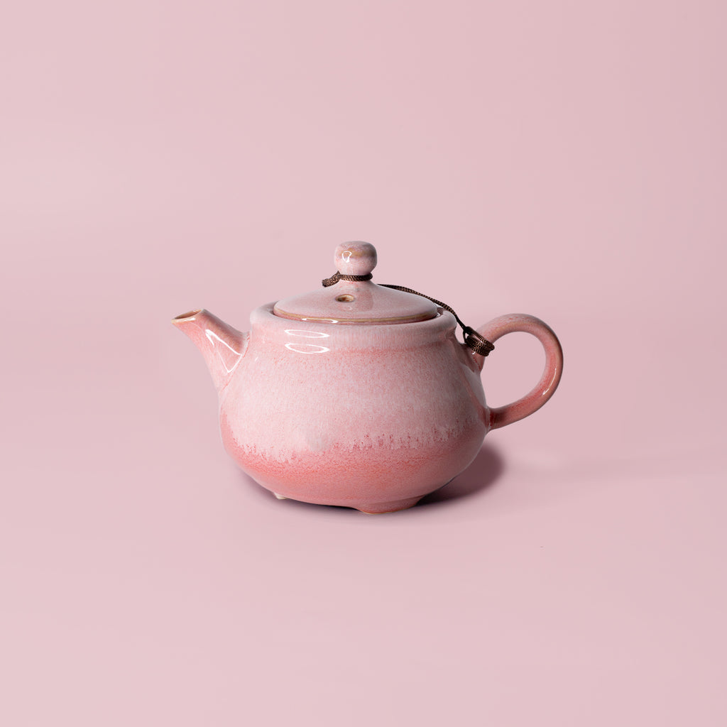 Pottery For The Planet Teapot Tinkerbell Raspberry Beret

