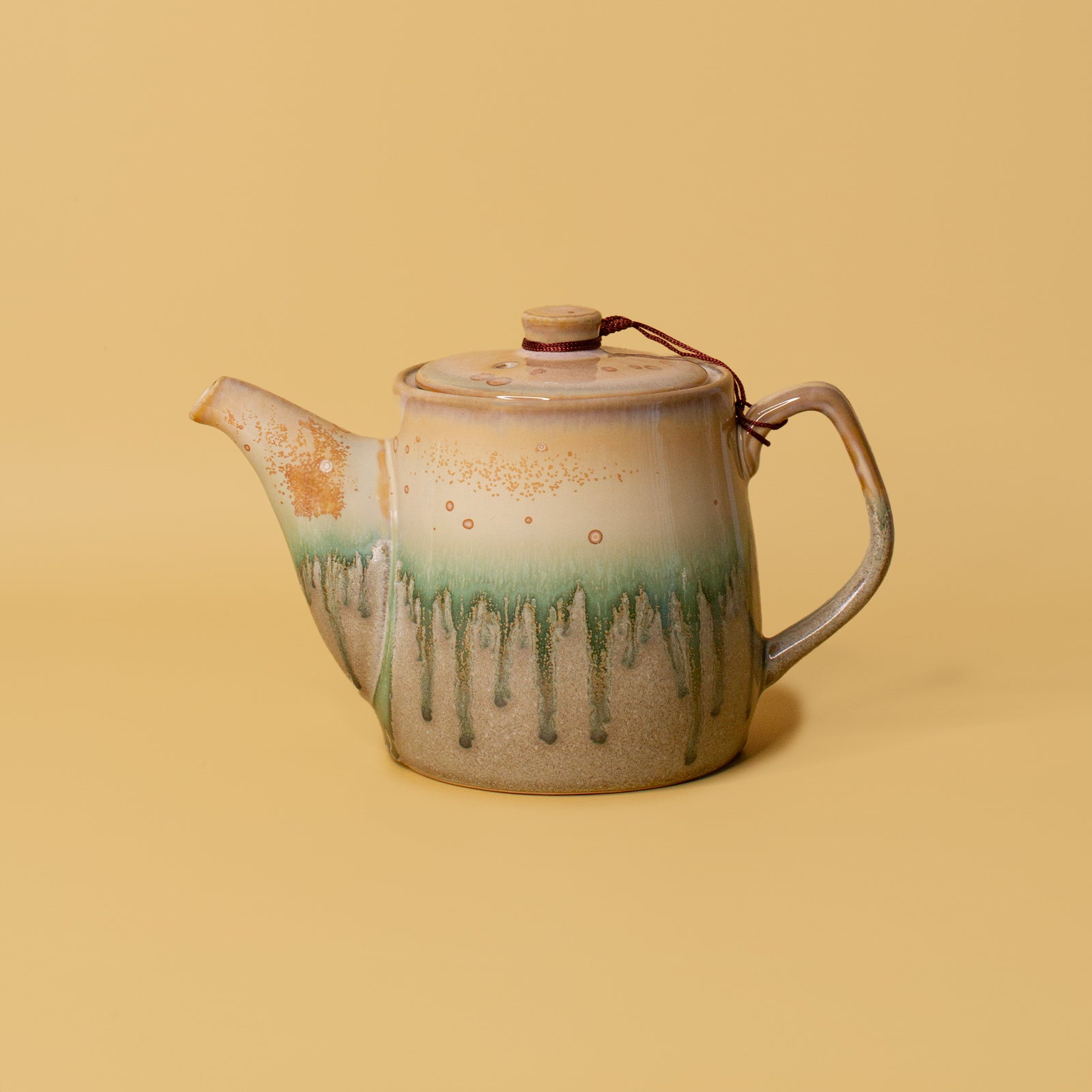 Pottery For The Planet Hansel Teapot Rainforest Jasper