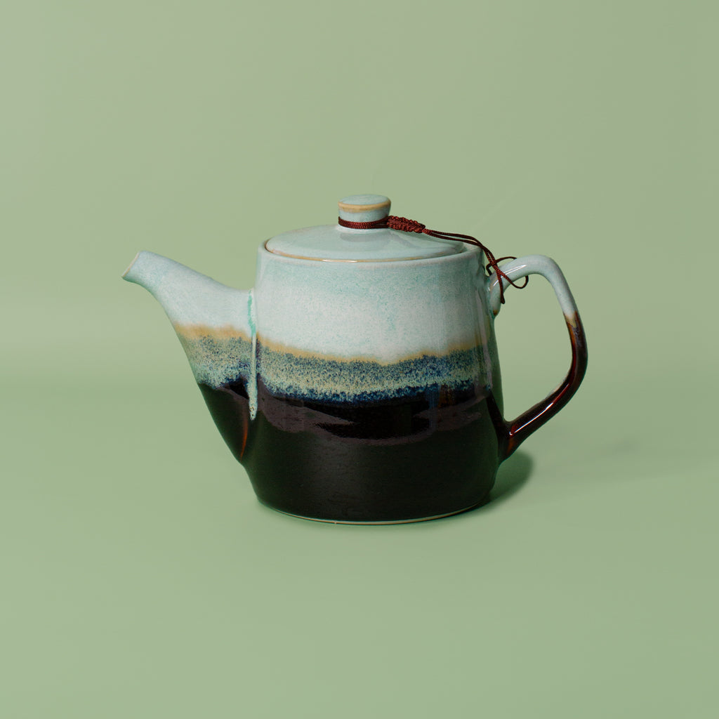 Pottery For The Planet Hansel Teapot Sexy Lime