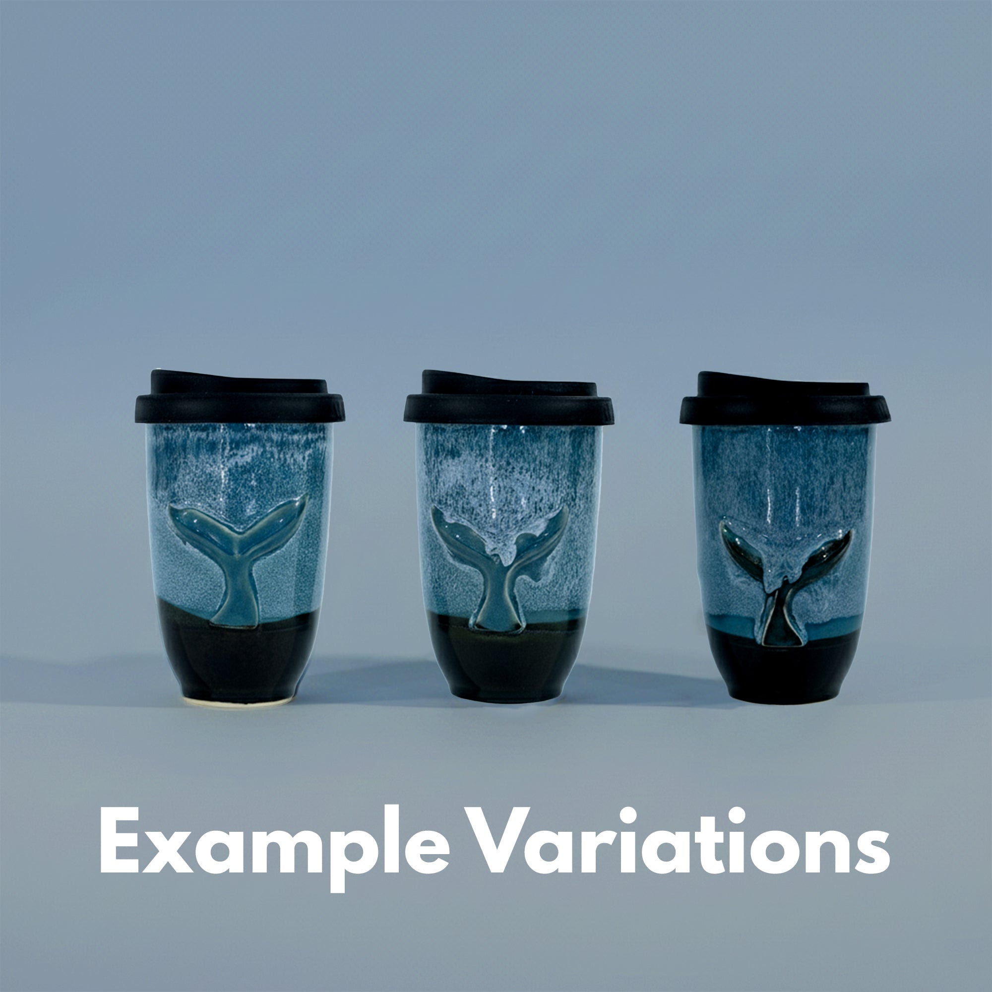 Whale Ceramic Travel Cup