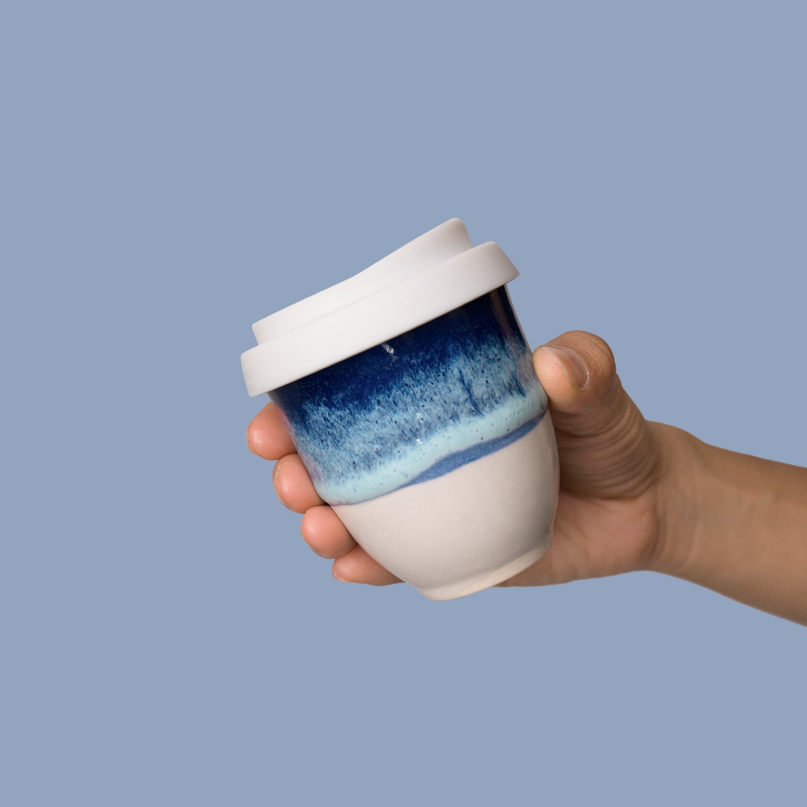 Ocean Bliss Ceramic Travel Cup