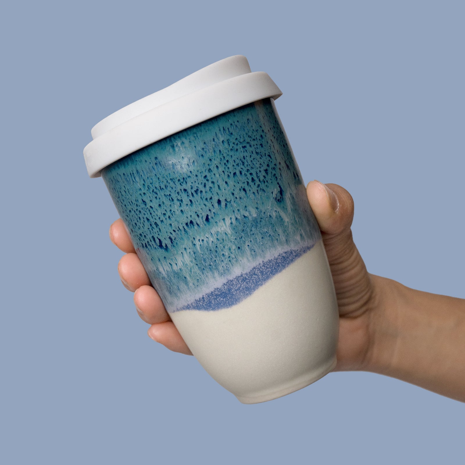 Tea Tree Bay Ceramic Travel Cup