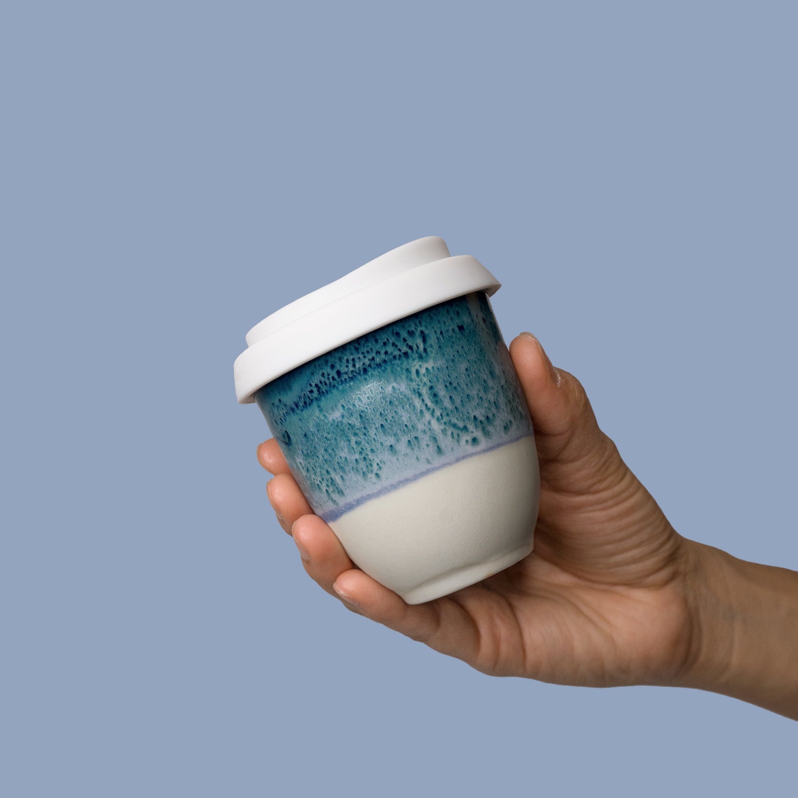 Tea Tree Bay Ceramic Travel Cup