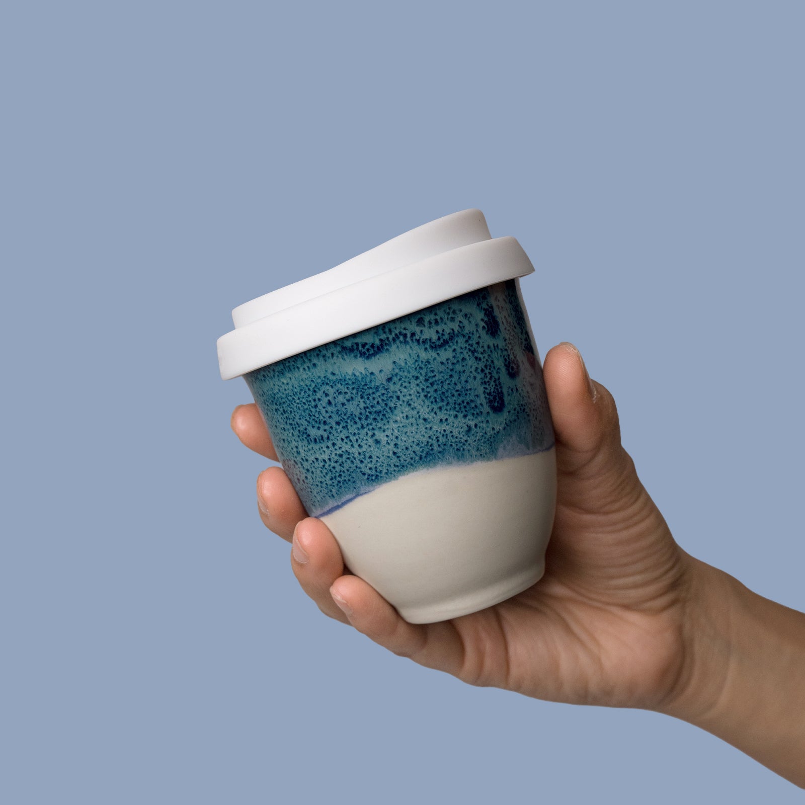 Tea Tree Bay Ceramic Travel Cup