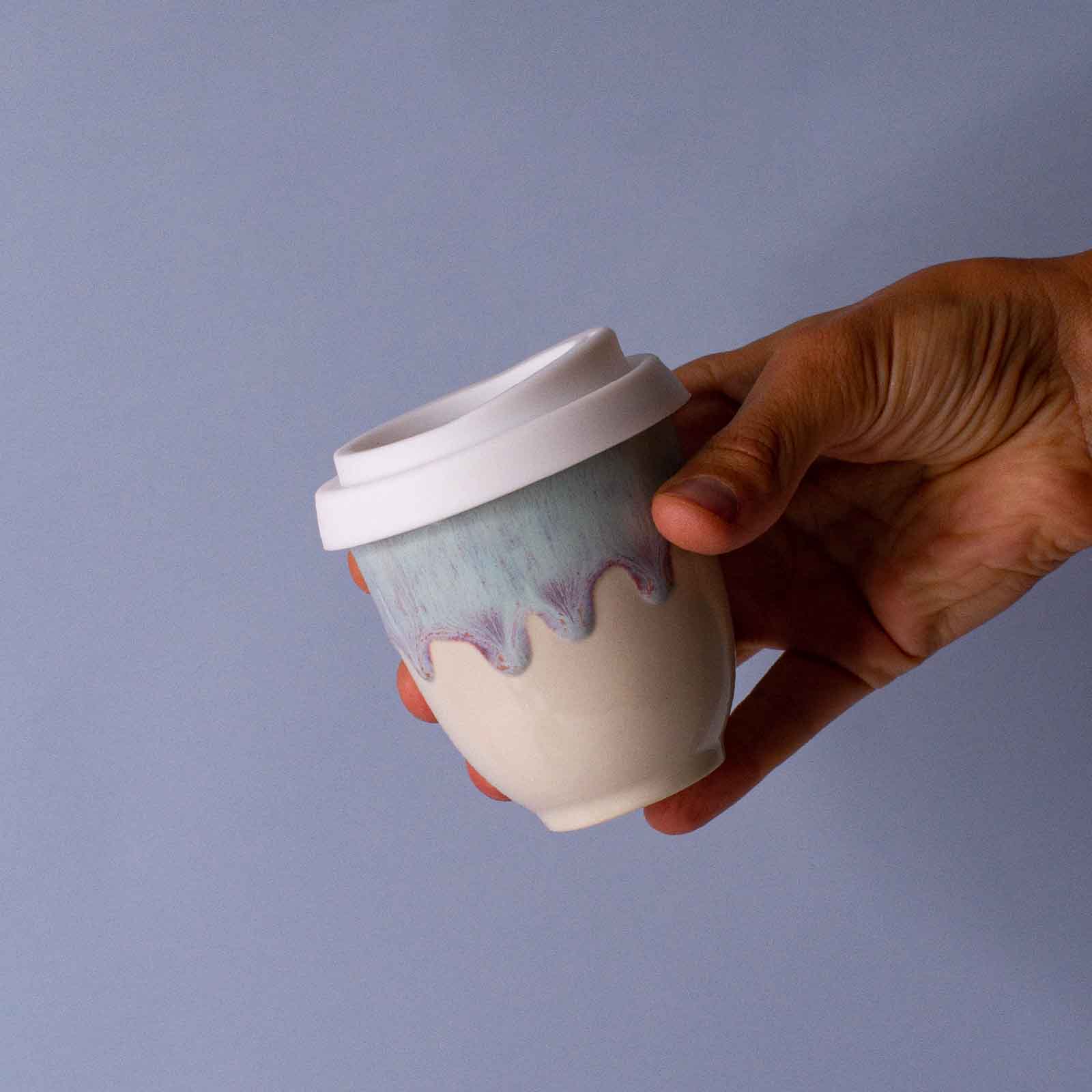 Pottery For The Planet Cup Angelic 4oz Piccolo Cup