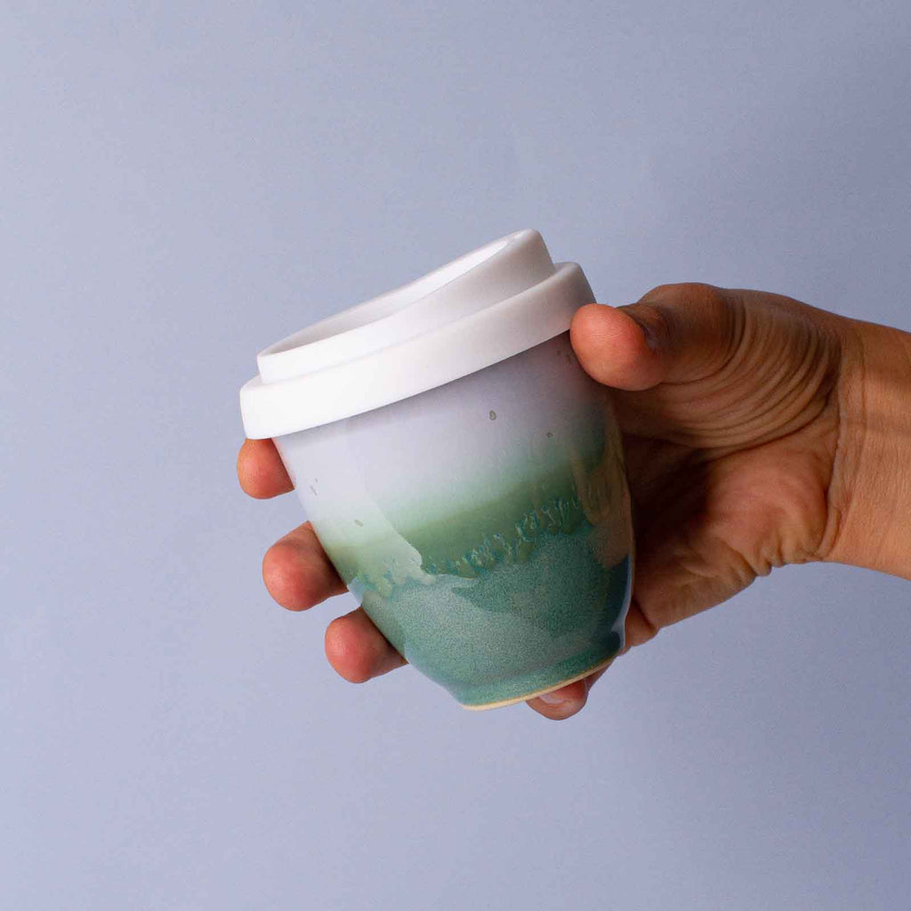 Pottery For The Planet Cup Ocean Jasper 6oz