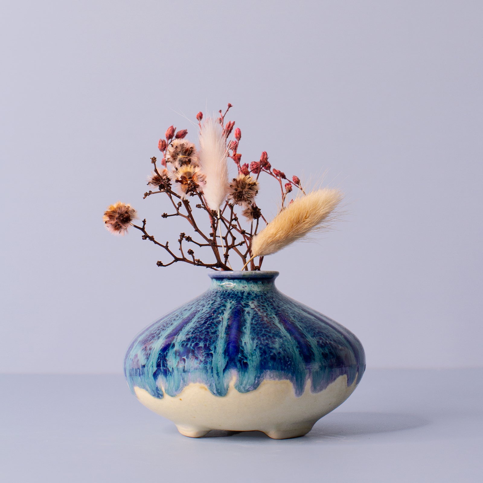 Small Blue and white Ceramic Vase